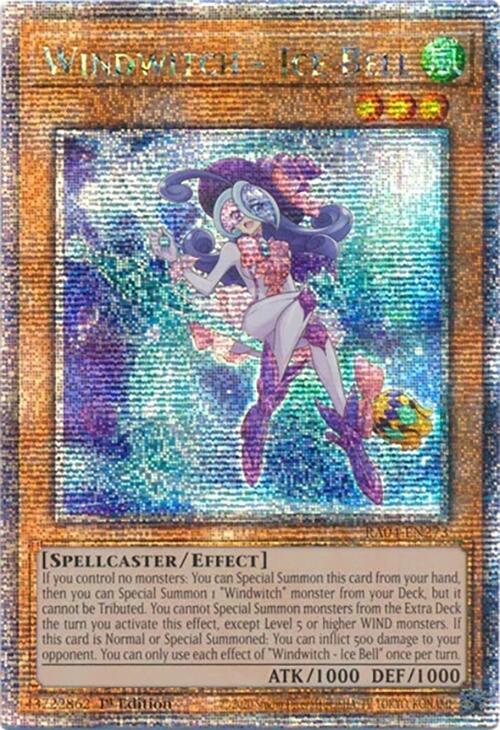 Windwitch - Ice Bell [RA04-EN273] Quarter Century Secret Rare | RetroPlay Games