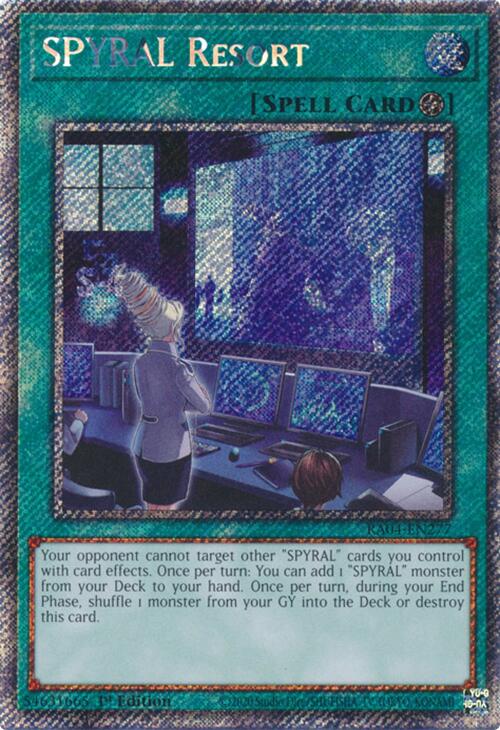 SPYRAL Resort [RA04-EN277] Platinum Secret Rare | RetroPlay Games