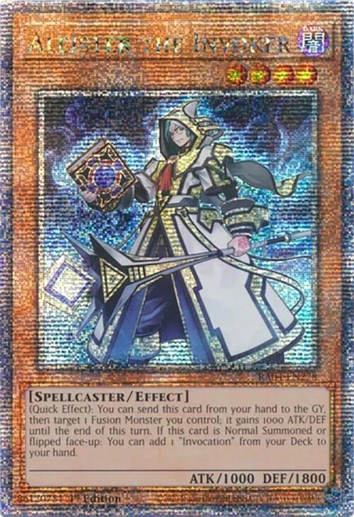 Aleister the Invoker [RA04-EN278] Quarter Century Secret Rare | RetroPlay Games