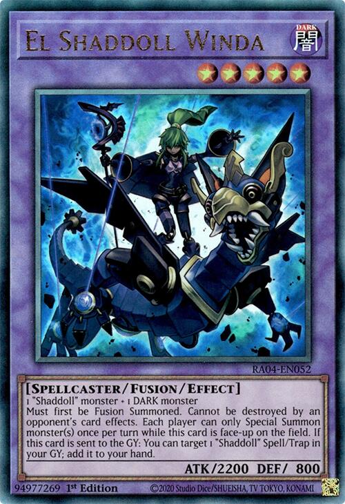 El Shaddoll Winda [RA04-EN052] Prismatic Ultimate Rare | RetroPlay Games
