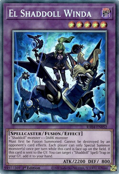 El Shaddoll Winda [RA04-EN052] Prismatic Collector's Rare | RetroPlay Games