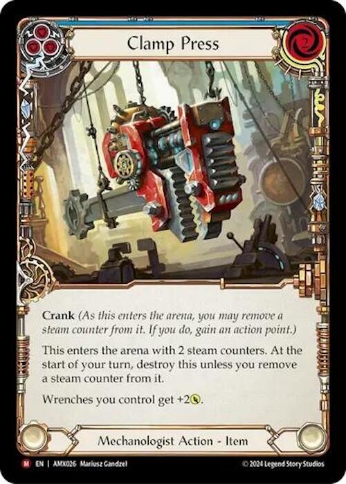 Clamp Press [AMX026] (Armory Deck: Maxx Nitro) | RetroPlay Games