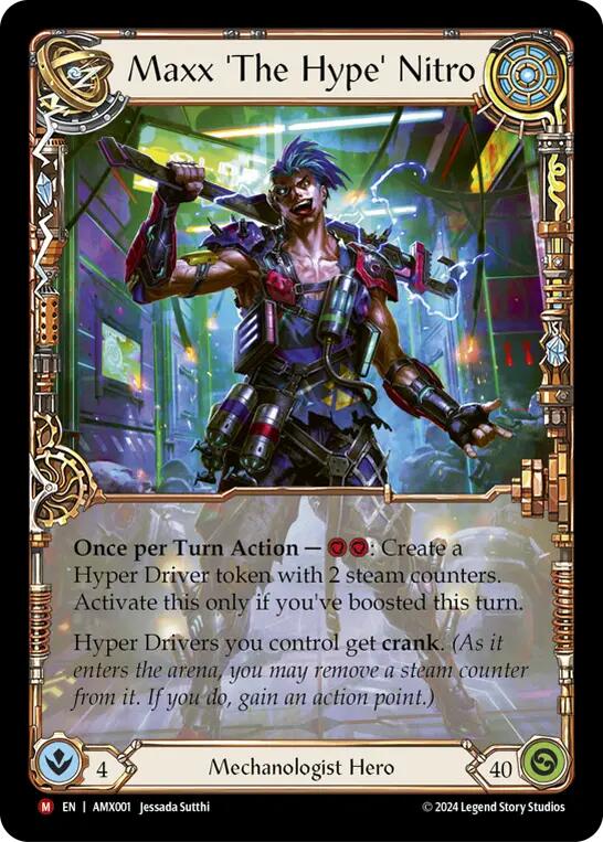 Maxx 'The Hype' Nitro [AMX001] (Armory Deck: Maxx Nitro) | RetroPlay Games