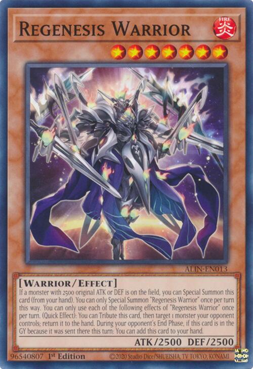 Regenesis Warrior [ALIN-EN013] Common | RetroPlay Games