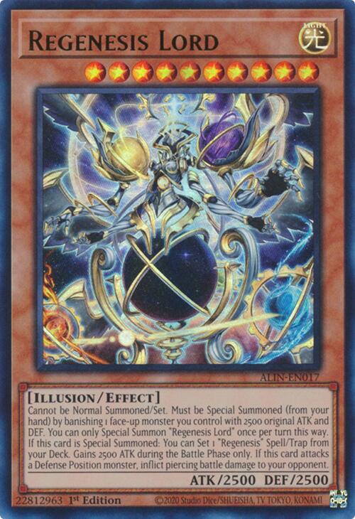Regenesis Lord [ALIN-EN017] Ultra Rare | RetroPlay Games