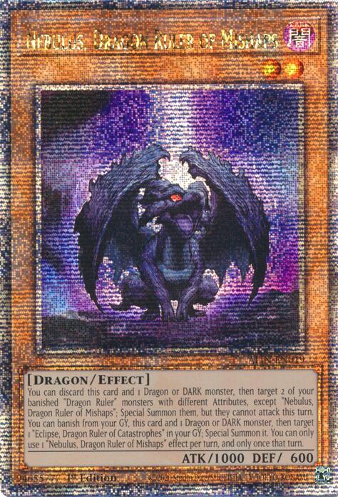 Nebulus, Dragon Ruler of Mishaps [ALIN-EN019] Quarter Century Secret Rare | RetroPlay Games