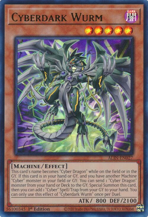 Cyberdark Wurm [ALIN-EN027] Ultra Rare | RetroPlay Games