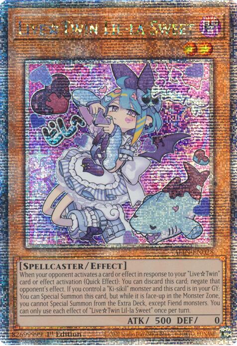 Live Twin Lil-la Sweet [ALIN-EN028] Quarter Century Secret Rare | RetroPlay Games