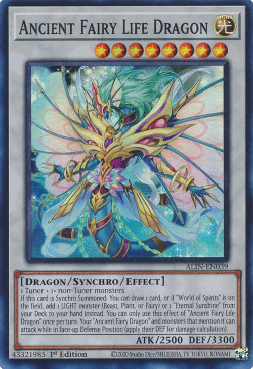 Ancient Fairy Life Dragon [ALIN-EN039] Super Rare | RetroPlay Games