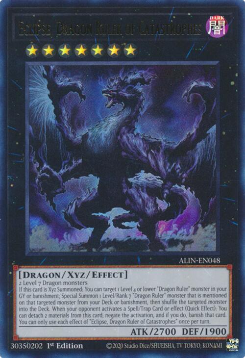 Eclipse, Dragon Ruler of Catastrophes [ALIN-EN048] Ultra Rare | RetroPlay Games