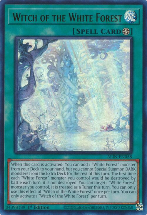 Witch of the White Forest [ALIN-EN058] Ultra Rare | RetroPlay Games