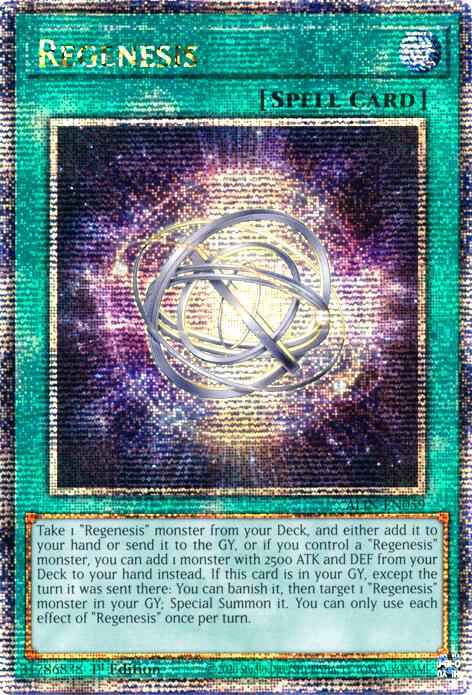 Regenesis [ALIN-EN059] Quarter Century Secret Rare | RetroPlay Games