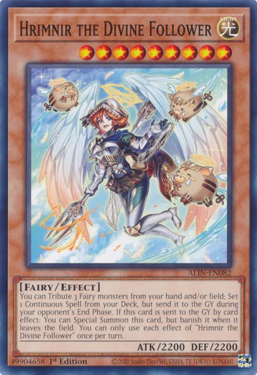 Hrimnir the Divine Follower [ALIN-EN082] Common | RetroPlay Games