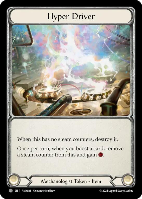 Hyper Driver [AMX028] (Armory Deck: Maxx Nitro) | RetroPlay Games