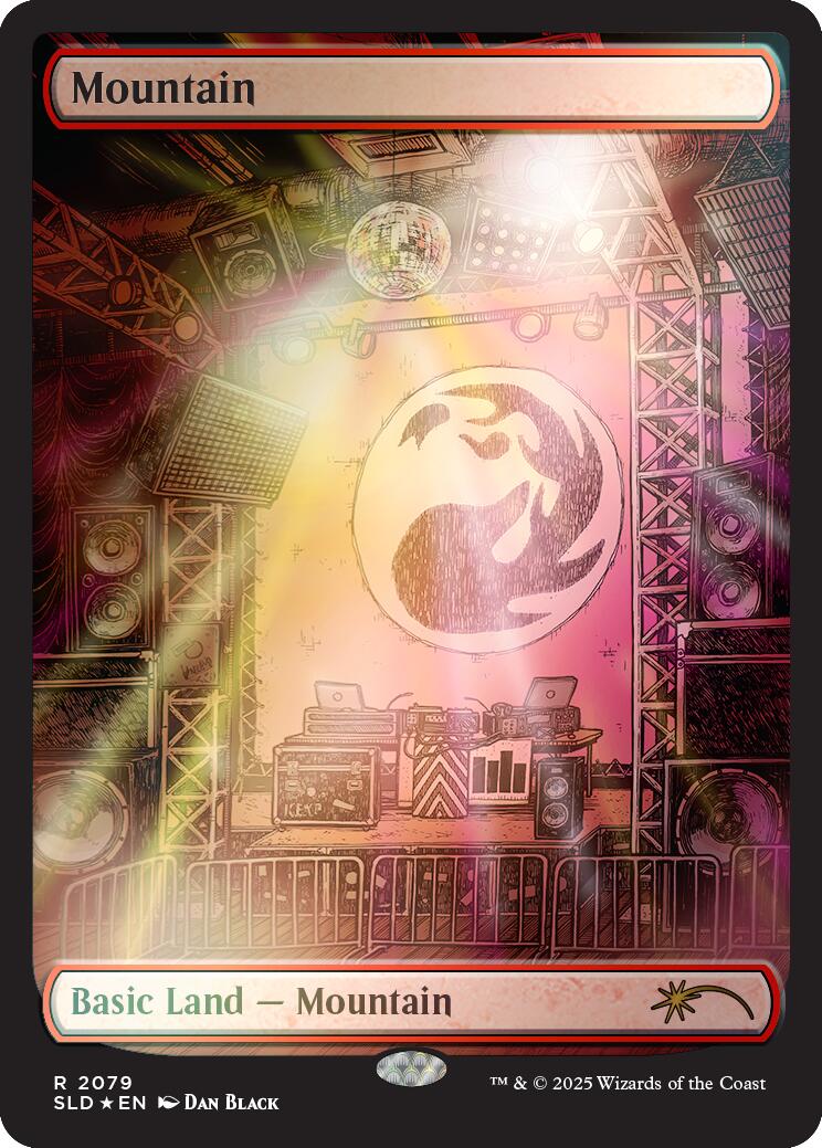 Mountain (2079) (Rainbow Foil) [Secret Lair Drop Series] | RetroPlay Games