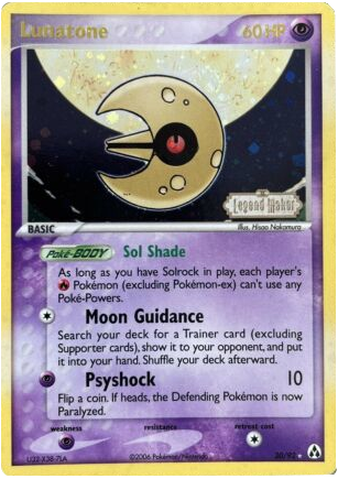 Lunatone (20/92) (Stamped) [EX: Legend Maker] | RetroPlay Games