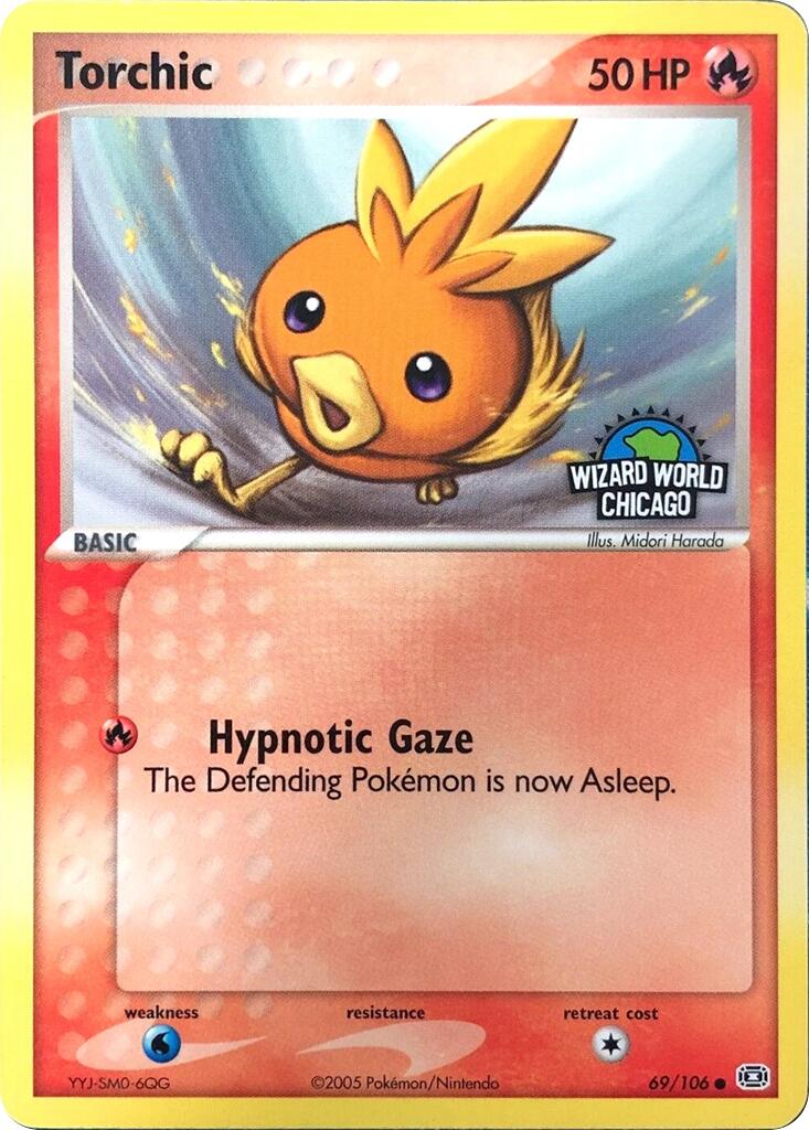 Torchic (69/106) (Wizard World Chicago) [Miscellaneous Cards] | RetroPlay Games