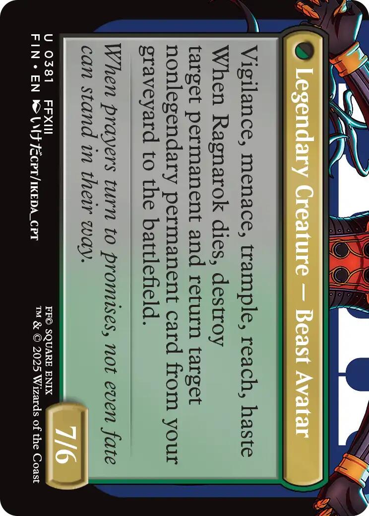 Fang, Fearless l'Cie (Borderless) [FINAL FANTASY] | RetroPlay Games