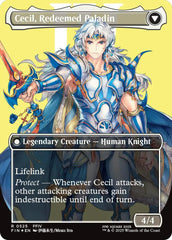 Cecil, Dark Knight // Cecil, Redeemed Paladin (Borderless) (Surge Foil) [FINAL FANTASY] | RetroPlay Games