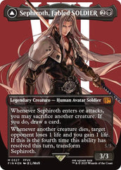 Sephiroth, Fabled SOLDIER // Sephiroth, One-Winged Angel (Borderless) (Surge Foil) [FINAL FANTASY] | RetroPlay Games