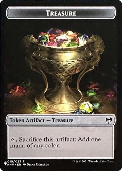 Treasure // Egg Double-Sided Token [Secret Lair Drop Series] | RetroPlay Games