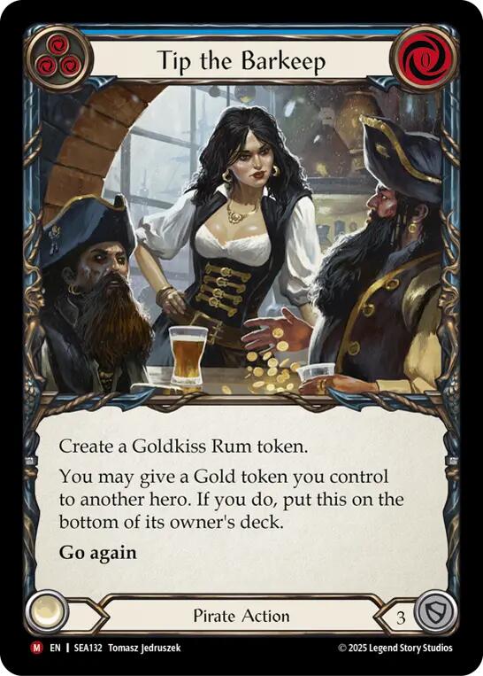 Tip the Barkeep [SEA132] (High Seas)  Rainbow Foil | RetroPlay Games