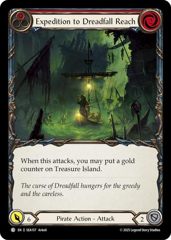 Expedition to Dreadfall Reach [SEA157] (High Seas)  Rainbow Foil | RetroPlay Games