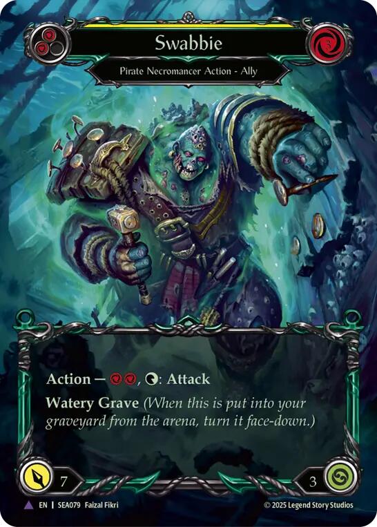 Swabbie (Marvel) [SEA079] (High Seas)  Cold Foil | RetroPlay Games