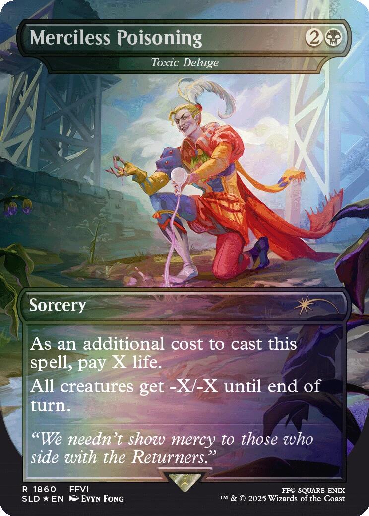 Merciless Poisoning - Toxic Deluge (Rainbow Foil) [Secret Lair Drop Series] | RetroPlay Games