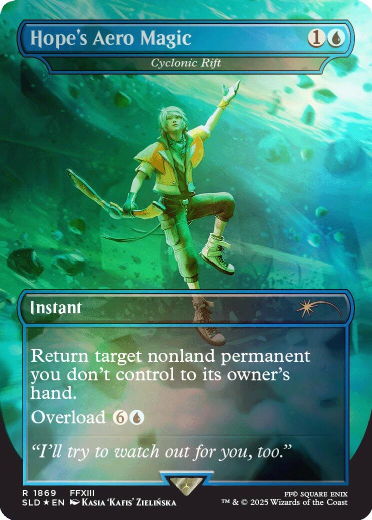 Hope's Aero Magic - Cyclonic Rift (Rainbow Foil) [Secret Lair Drop Series] | RetroPlay Games