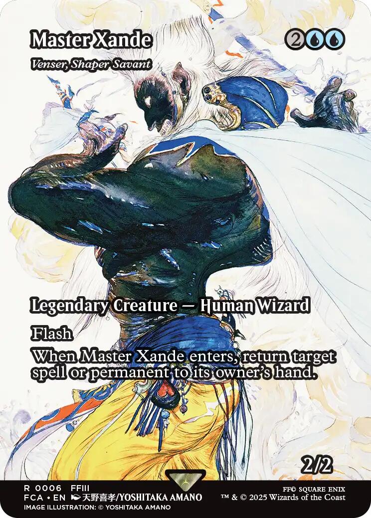 Master Xande - Venser, Shaper Savant (Showcase) [FINAL FANTASY : Through the Ages] | RetroPlay Games