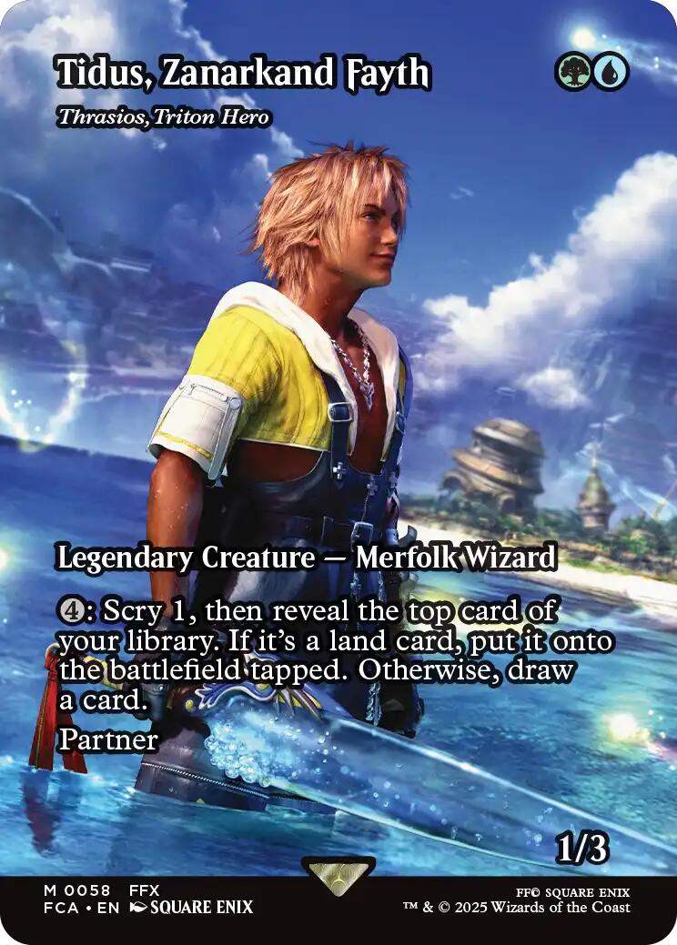 Tidus, Zanarkand Fayth - Thrasios, Triton Hero (Showcase) [FINAL FANTASY : Through the Ages] | RetroPlay Games