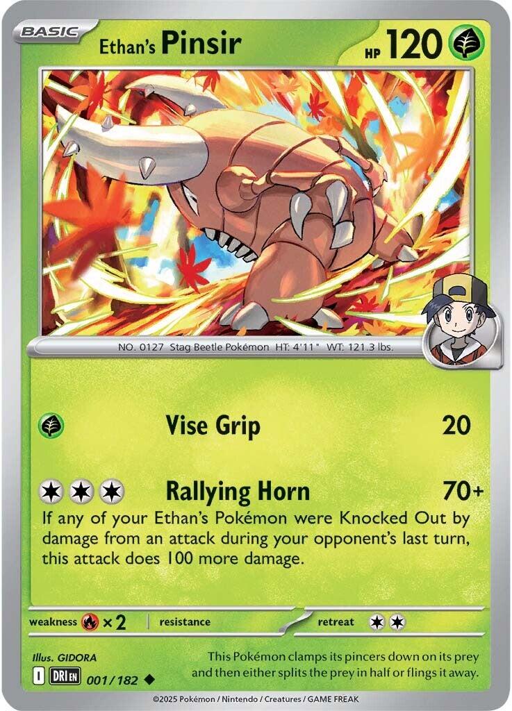 Ethan's Pinsir (001/182) [Scarlet & Violet: Destined Rivals] | RetroPlay Games