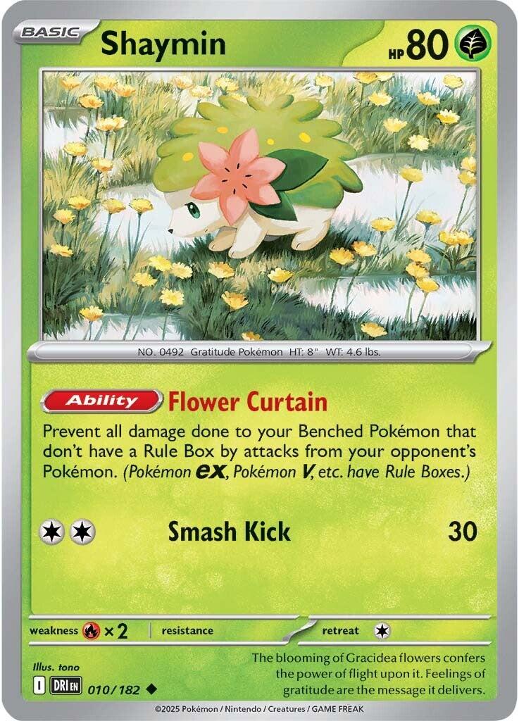 Shaymin (010/182) [Scarlet & Violet: Destined Rivals] | RetroPlay Games