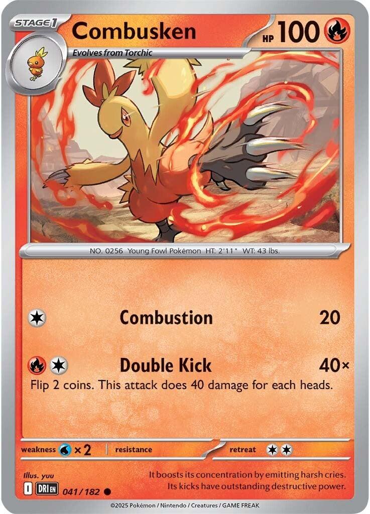 Combusken (041/182) [Scarlet & Violet: Destined Rivals] | RetroPlay Games