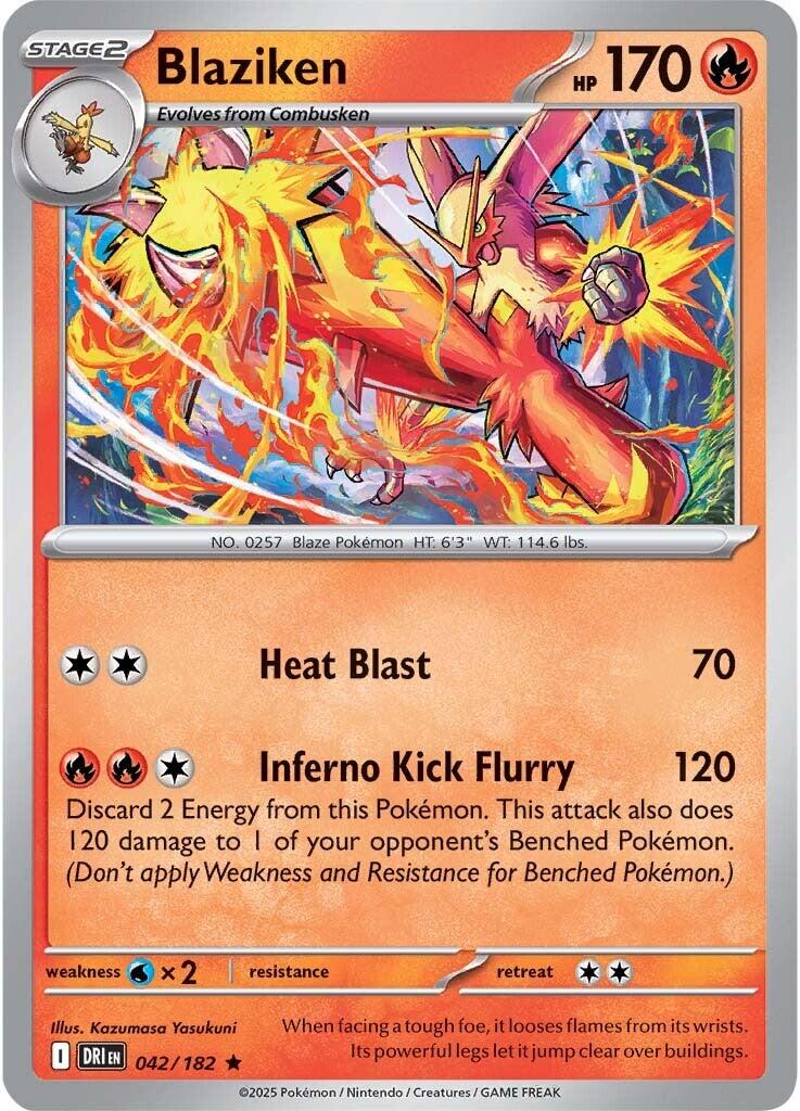 Blaziken (042/182) [Scarlet & Violet: Destined Rivals] | RetroPlay Games