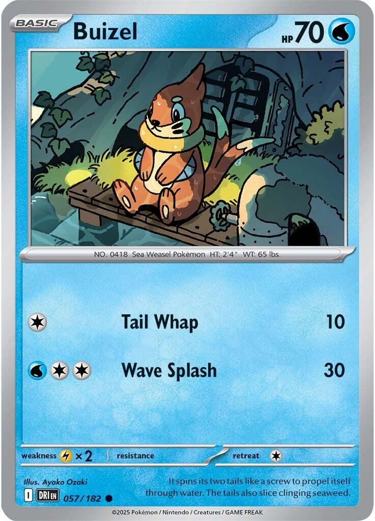 Buizel (057/182) [Scarlet & Violet: Destined Rivals] | RetroPlay Games