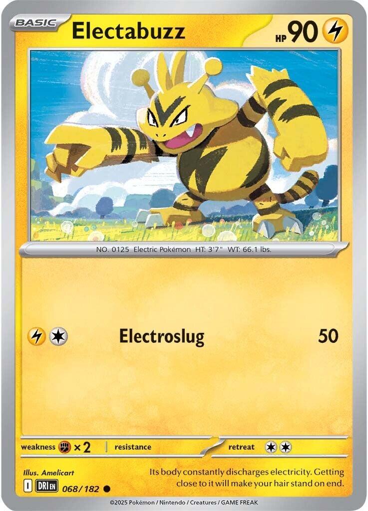 Electabuzz (068/182) [Scarlet & Violet: Destined Rivals] | RetroPlay Games