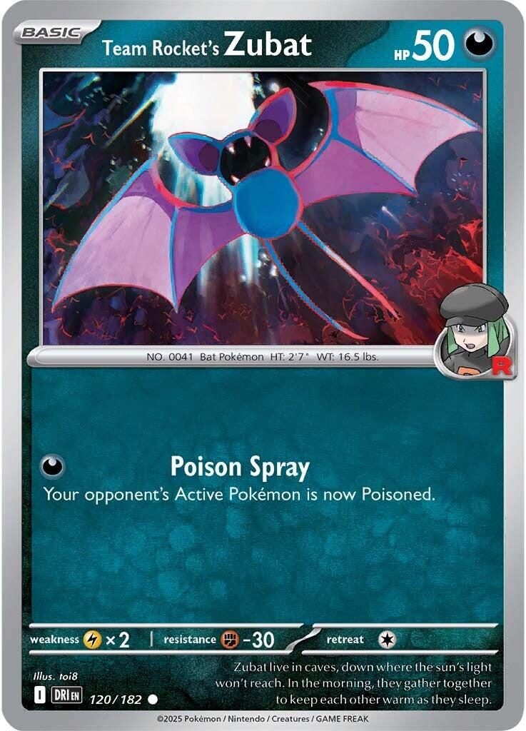 Team Rocket's Zubat (120/182) [Scarlet & Violet: Destined Rivals] | RetroPlay Games