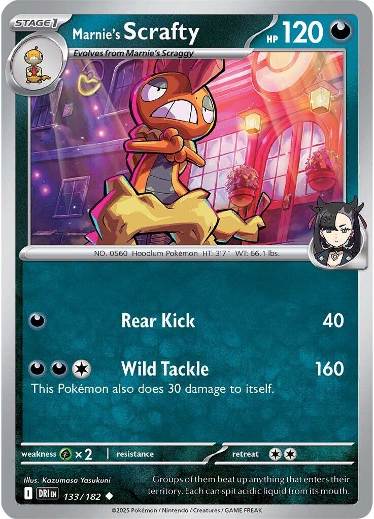 Marnie's Scrafty (133/182) [Scarlet & Violet: Destined Rivals] | RetroPlay Games