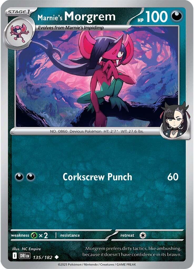 Marnie's Morgrem (135/182) [Scarlet & Violet: Destined Rivals] | RetroPlay Games