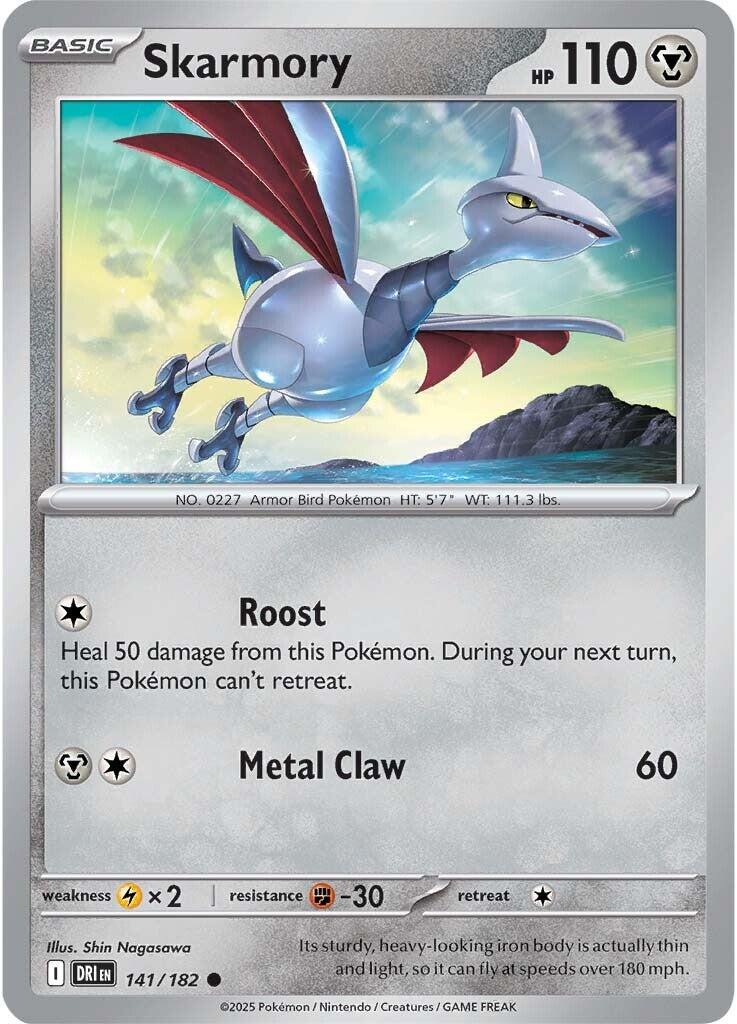 Skarmory (141/182) [Scarlet & Violet: Destined Rivals] | RetroPlay Games