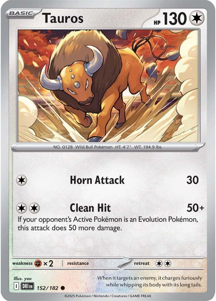 Tauros (152/182) [Scarlet & Violet: Destined Rivals] | RetroPlay Games