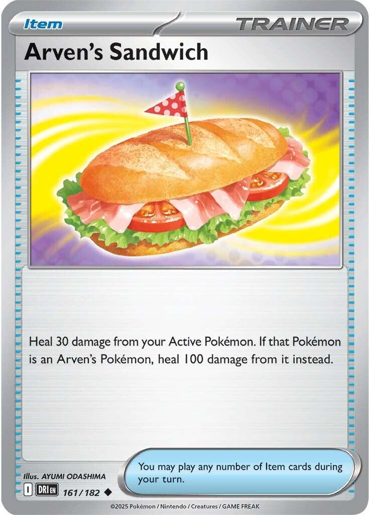 Arven's Sandwich (161/182) [Scarlet & Violet: Destined Rivals] | RetroPlay Games
