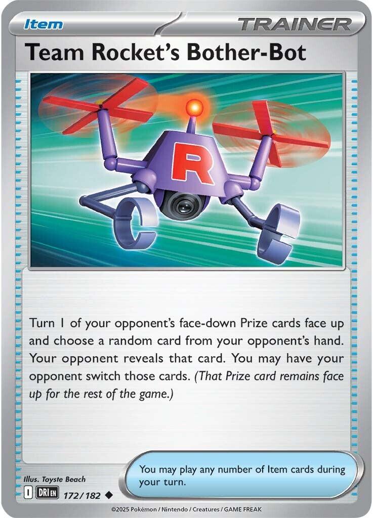 Team Rocket's Bother-Bot (172/182) [Scarlet & Violet: Destined Rivals] | RetroPlay Games