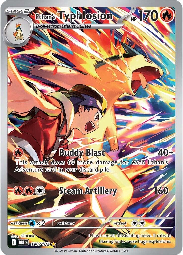 Ethan's Typhlosion (190/182) [Scarlet & Violet: Destined Rivals] | RetroPlay Games