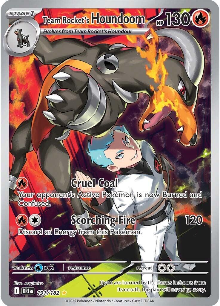 Team Rocket's Houndoom (191/182) [Scarlet & Violet: Destined Rivals] | RetroPlay Games