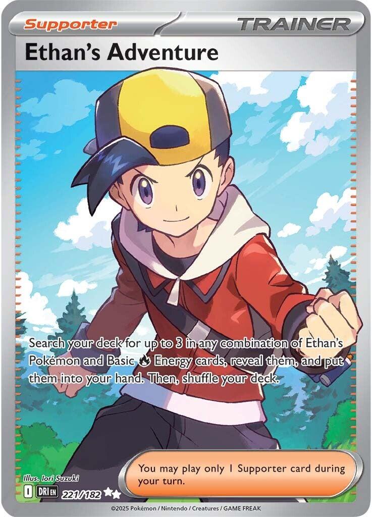 Ethan's Adventure (221/182) [Scarlet & Violet: Destined Rivals] | RetroPlay Games