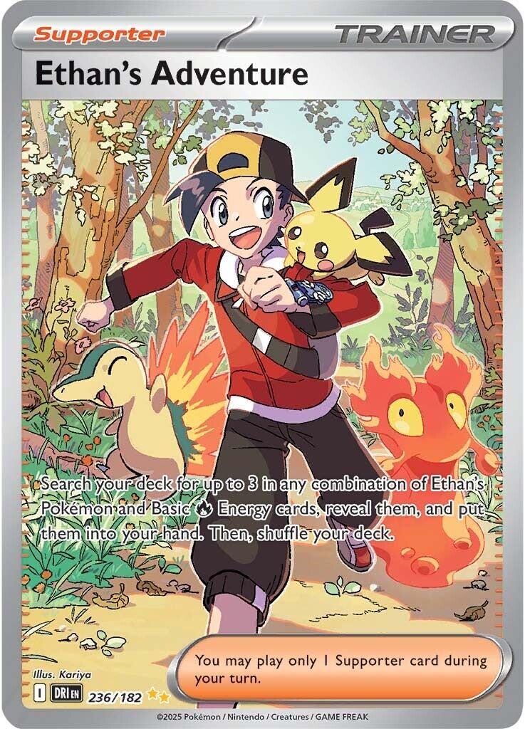 Ethan's Adventure (236/182) [Scarlet & Violet: Destined Rivals] | RetroPlay Games