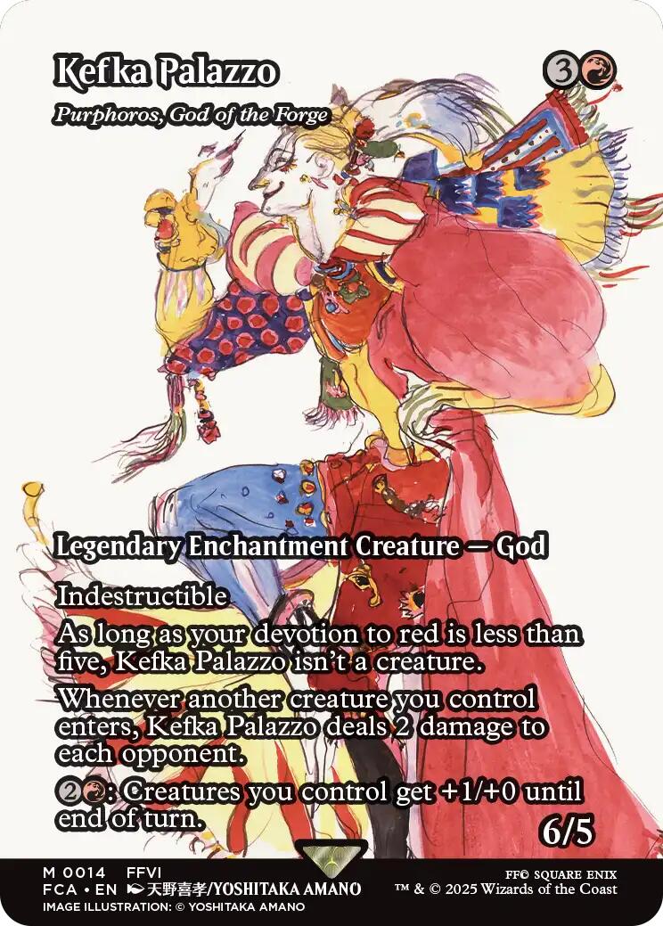 Kefka Palazzo - Purphoros, God of the Forge (Showcase) [FINAL FANTASY : Through the Ages] | RetroPlay Games